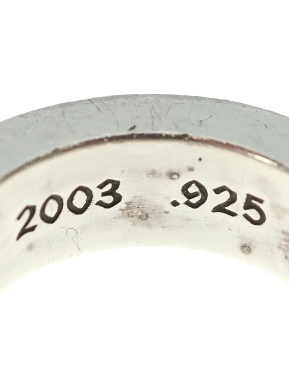 Chrome Hearts Spacer Forever Ring Silver